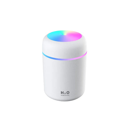 LED Mini Car Air Humidifier Essential Oil Diffuser