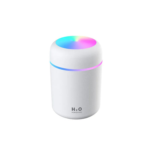 LED Mini Car Air Humidifier Essential Oil Diffuser