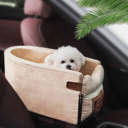 Portable Pet Bed Travel Car Console